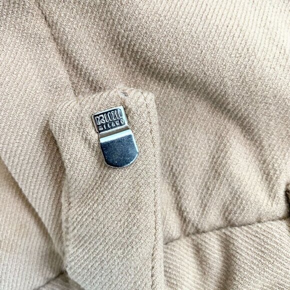 Prada Beige Wool Trousers size 42 - Picture 10 of 10